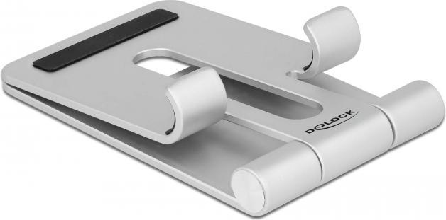 Produktbild Delock Smartphone Standhalterung verstellbar Aluminium (152 g)