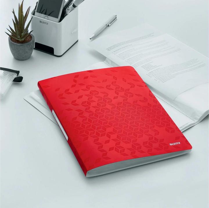 Produktbild Leitz Sichtbuch Wow A4 rot (A4, 1x)