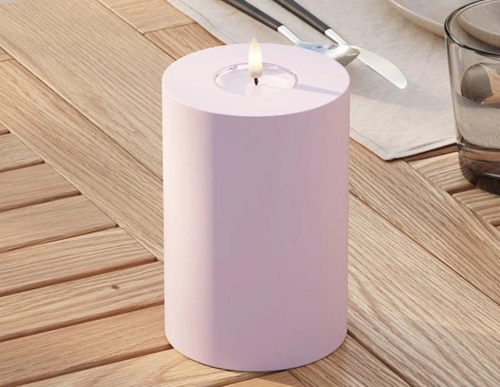 Image du produit Deluxe Homeart Bougie rose (1 x)