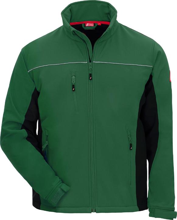 Image du produit Nitras MOTION TEX LIGHT, veste softshell, vert / noir (code couleur : 3010), 310 g/qm, agréable à porter