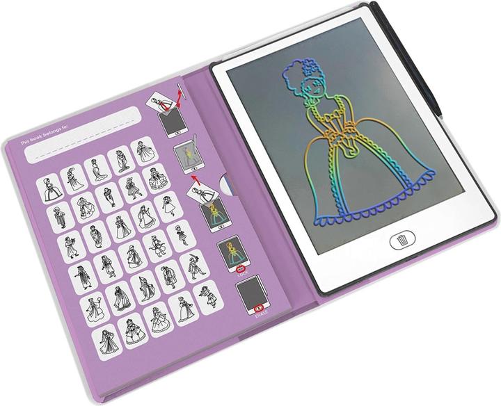 Actual product image Kidywolf Leuchtende Designtafel mini Prinzessin