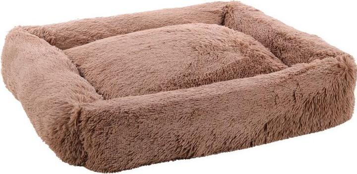 Flamingo - XL Basket Krems Rectangle Taupe - 100cm (Hund, Katze)