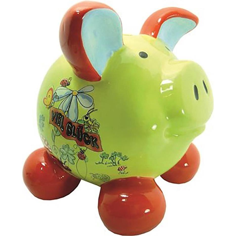 HTI-Living, Spardose, Sparschwein klein, farbig (Ø 7.5 cm)