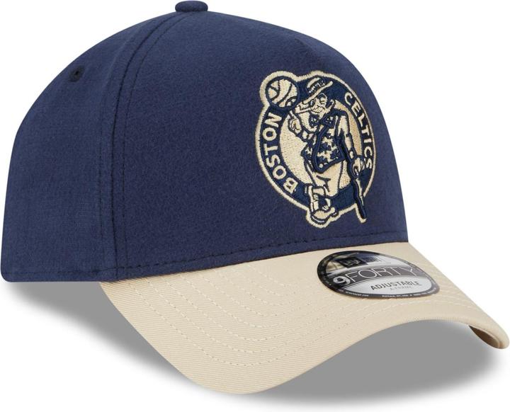 Produktbild New Era A-Frame 9Forty Cap MOLESKIN Boston Celtics navy