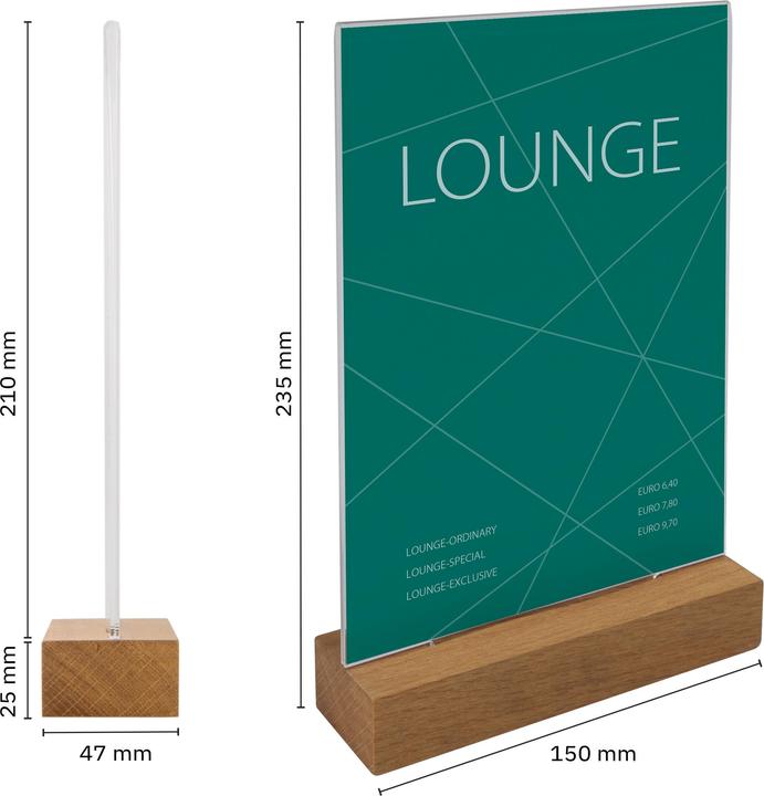 Produktbild Sigel Tischaufsteller (148 x 210 mm)