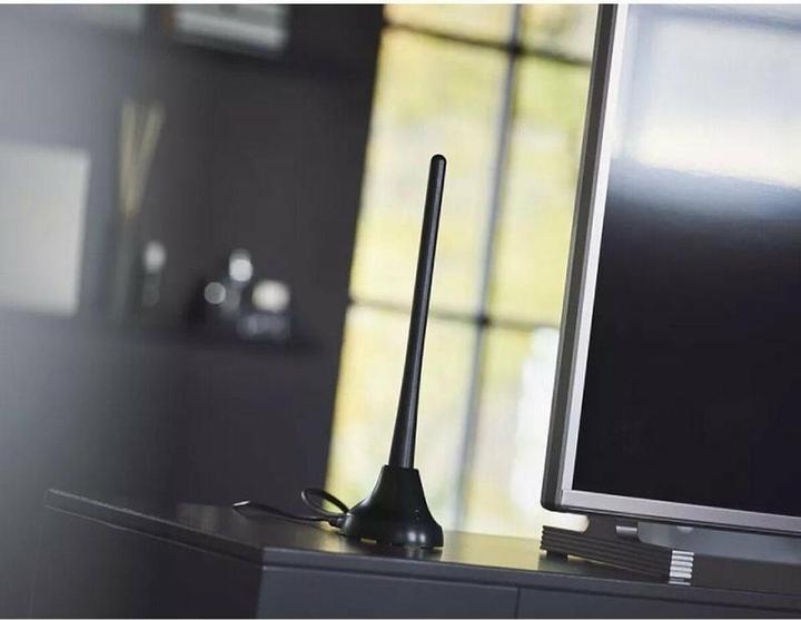 Actual product image Philips Dipole DVB-T indoor rod antenna (Monopole antenna, 18 dB, DVB-T / -T2)