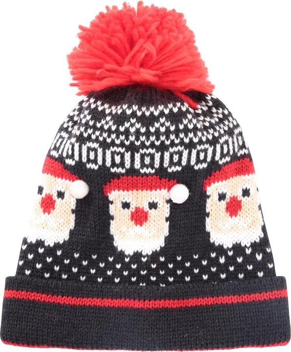Actual product image Mountain Warehouse Mens Santa Claus Christmas Beanie (One size)
