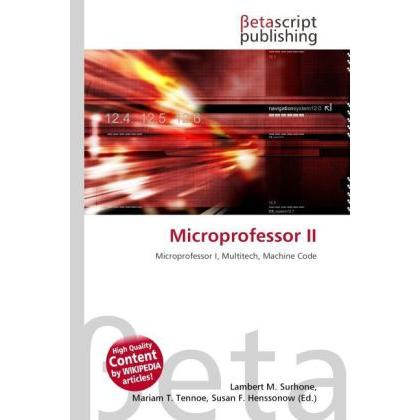 Microprofessor II, Fachbücher