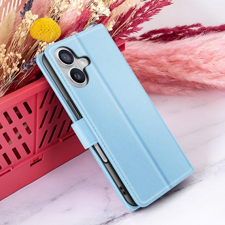 Actual product image Zanaé Wallet case iPhone 17 with stand (Apple iPhone 17)