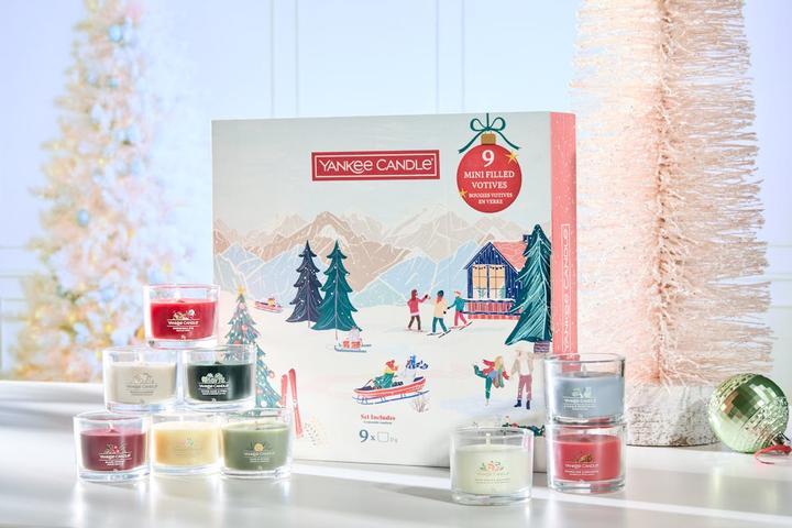 Actual product image Yankee Candle Après Ski, 9 Filled Glasvotivkerzen, Geschenkset (9-teilig) (37 g)