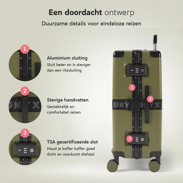 Actual product image Onyx Check-in Suitcase (65 l)
