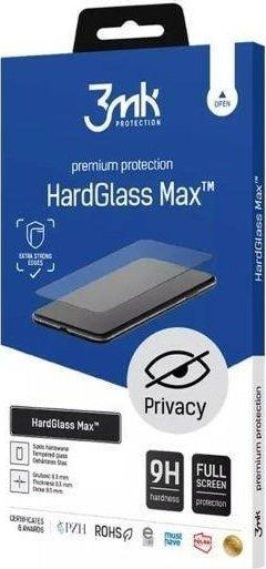 Actual product image 3MK HardGlass Max Privacy do Apple iPhone 14 Pro Max (1 Piece, Apple iPhone 14 Pro Max)