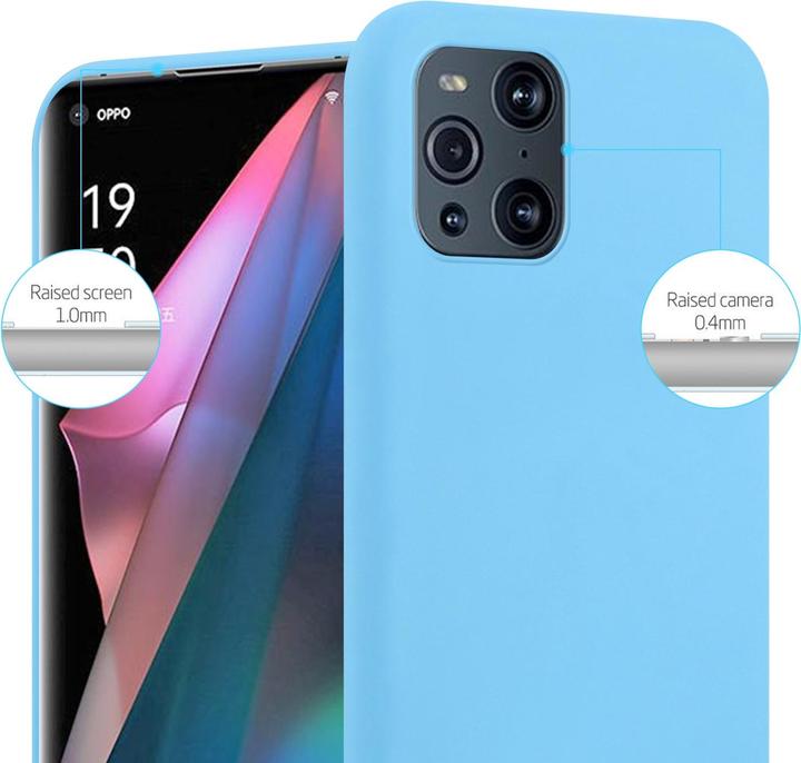 Actual product image Cadorabo TPU Candy shell (Oppo Find X3 Pro)