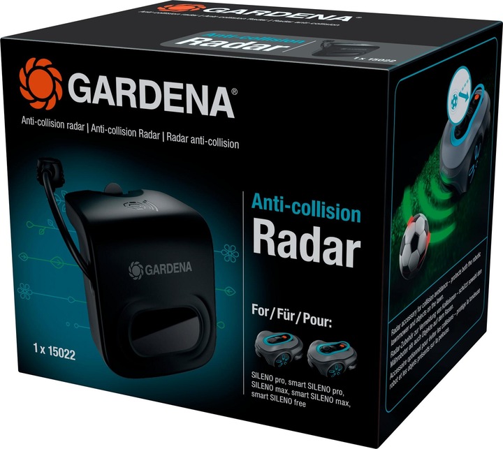 Actual product image Gardena Antikollisions-Radar 15022-20, für SILENO (für Mähroboter smart SILENO pro, max, free) (Mowing robot, Robot mower installation)