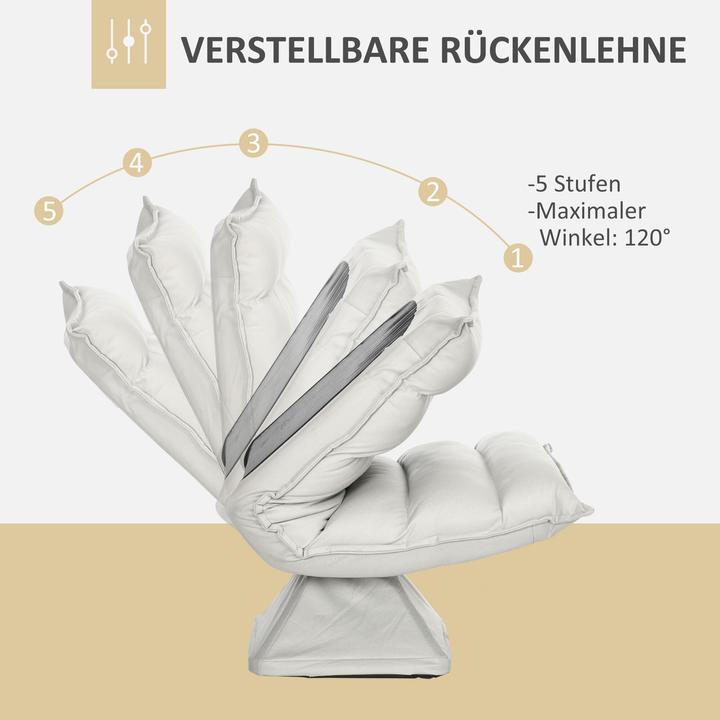 Immagine prodotto Homcom Sedia da terra con base