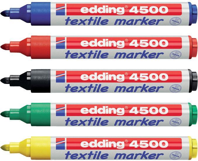 Produktbild Edding Textil Marker 4500 (5 x)