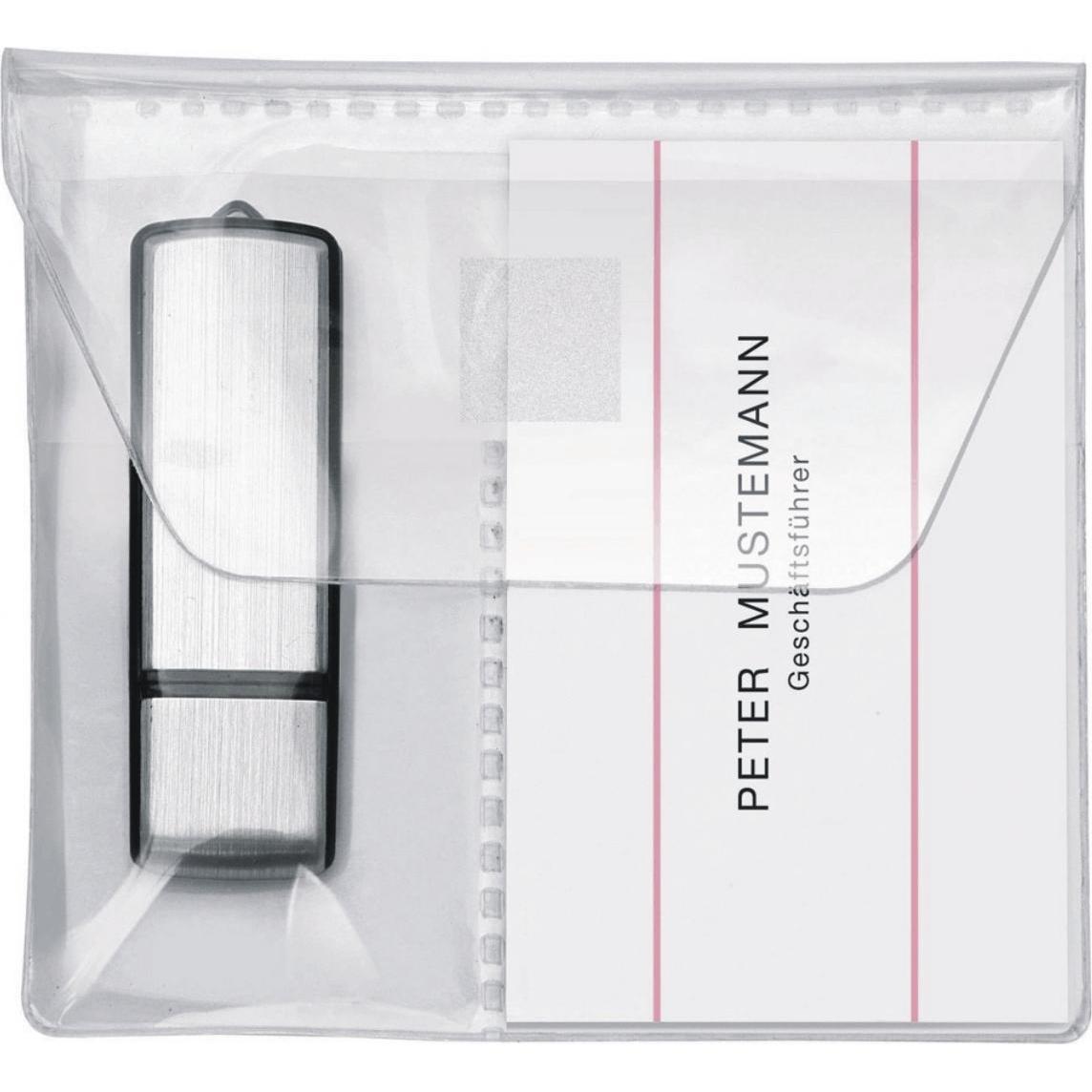Veloflex, Kartenaufbewahrung, Hülle für USB-Stick 5Stk. zum Einkleben