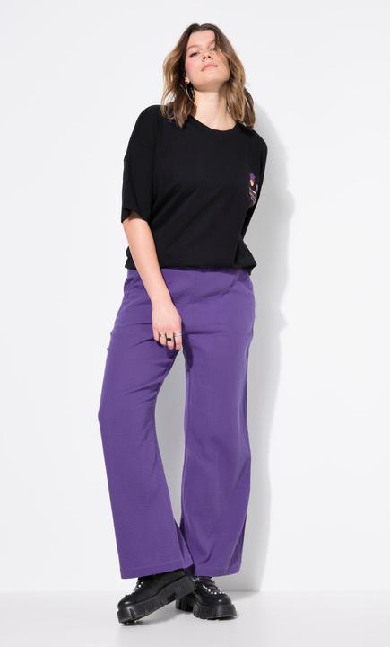 Produktbild Studio Untold Hose, wide Legs, Musselin, Elastikbund (58)
