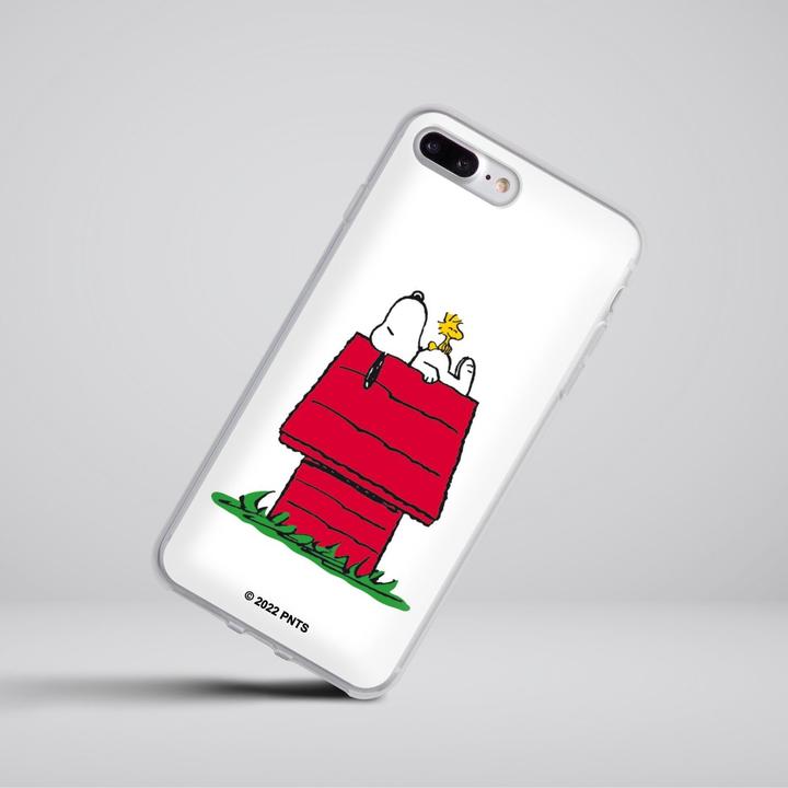 Produktbild DeinDesign Silikon Hülle für Apple iPhone 7 Plus Handyhülle Case Smartphone Schutzhülle Peanuts Snoopy (Apple iPhone 7 Plus)