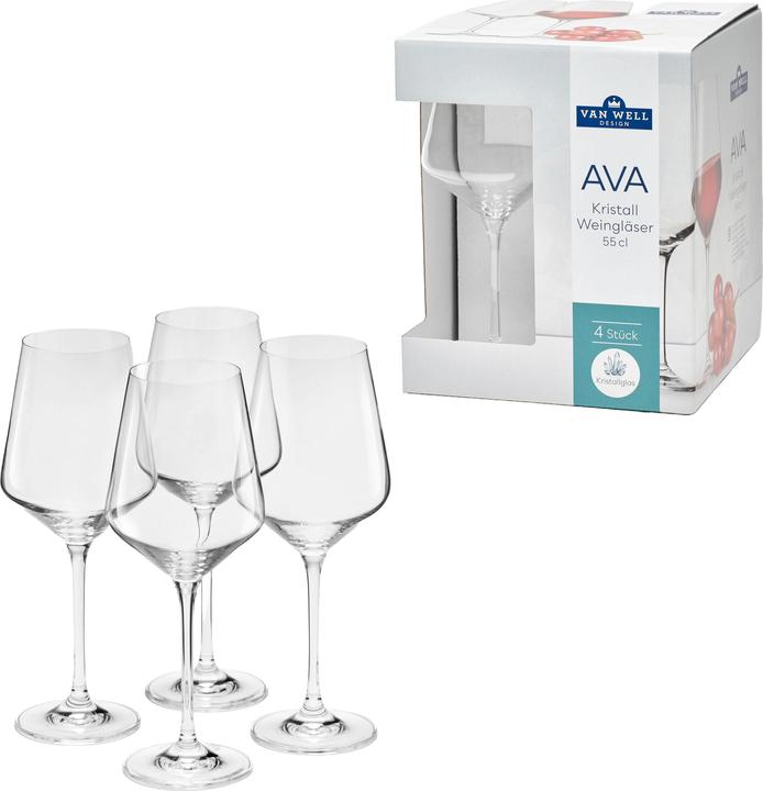 Bormioli Rocco Weinglas Ava 550ml 4ST (4 Glasses)