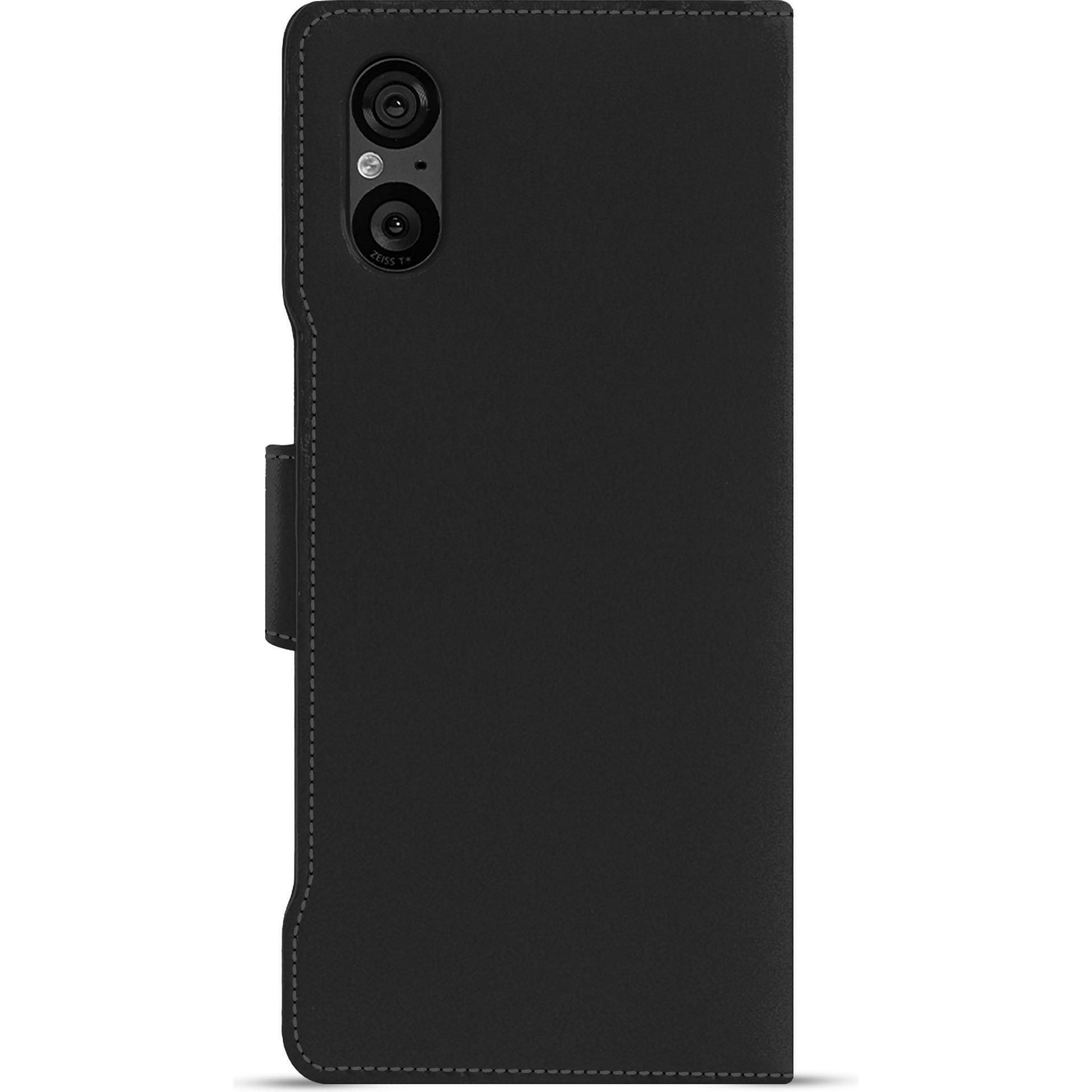 Thumbnail - Noreve Lederschutzhülle Sony Xperia 5 V (Sony Xperia 5 V), Smartphone Hülle, Blau