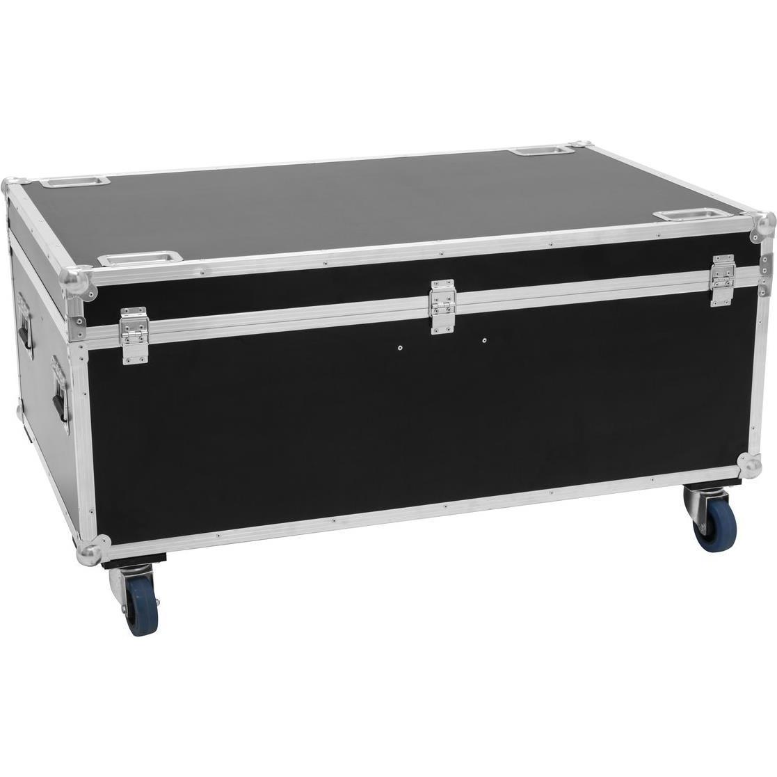 Roadinger Flightcase 4x LED TMH-X19 Moving head (19" Rack), Audio Racks + Cases
