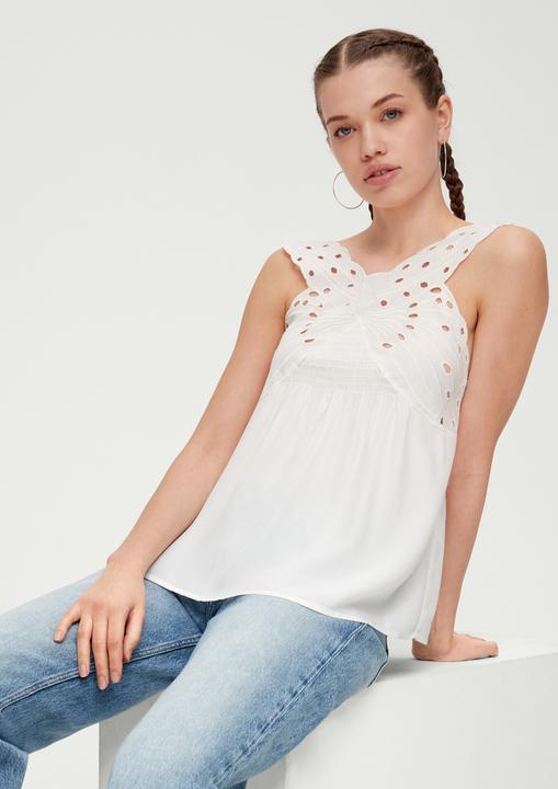 Immagine prodotto s.Oliver Bluse Top mit Schmetterlings-Applikation (40)