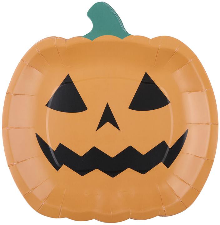 Produktbild Arti Casa Halloween Teller Kürbis 6Stück