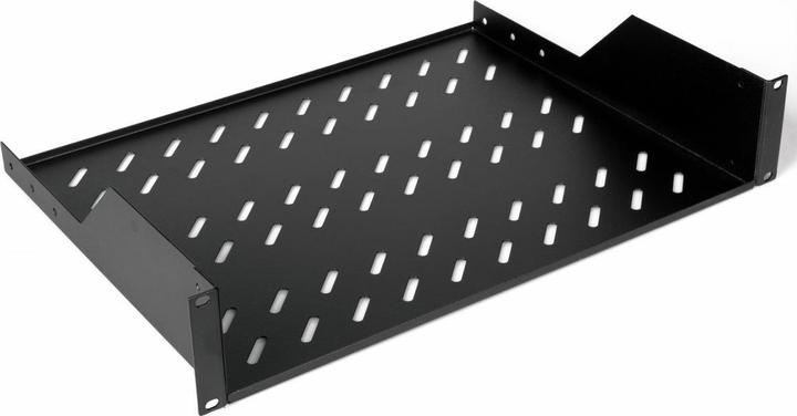 equip Fachboden fest für Serverschränke, 2U sw