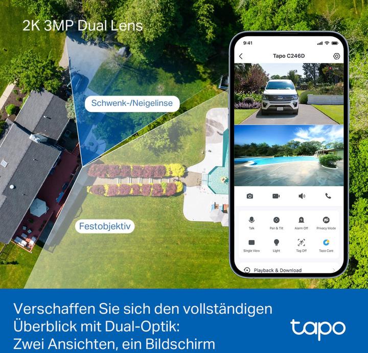 Produktbild TP-Link Tapo C246D (2304 x 1296 Pixels)