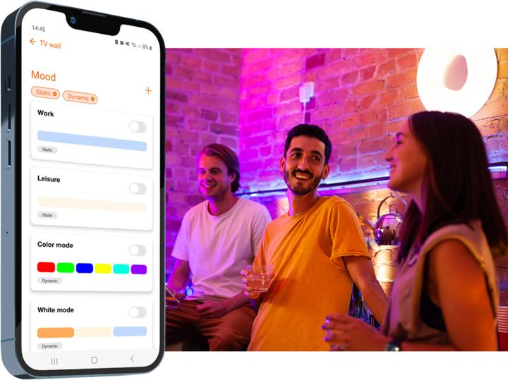 Actual product image Ledvance SMART+ MATTER SPOT GU10 MULTICOLOR 4.9W 827...865 Multicolour GU10 (GU10, 4.90 W, 350 lm, 1 x, F)