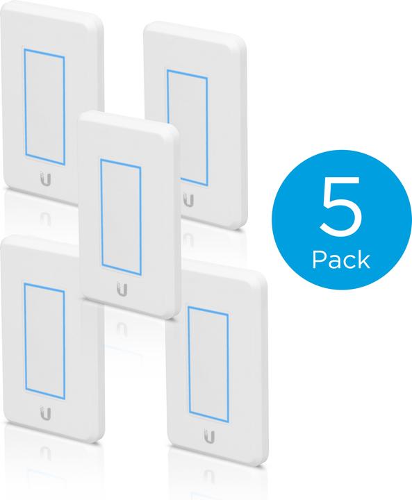 Actual product image Ubiquiti UniFi Light On/Off Switch + Dimmer for ULED, 5-Pack