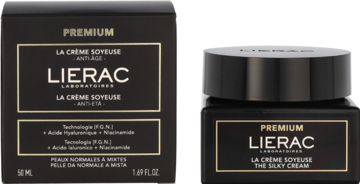 Immagine prodotto Lierac Crema setosa premium 50 ml (50 ml, Crema 24h)