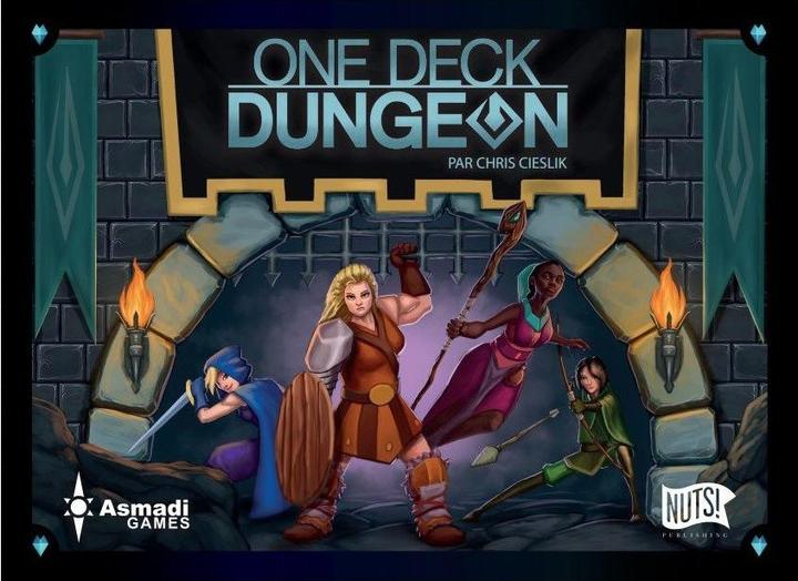 Produktbild Nuts publishing One Deck Dungeon (Fr) (Französisch, 1 - 4 Spieler)