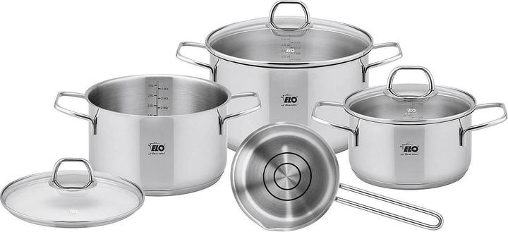 Produktbild ELO Topfset Twice ES 18/10 4tl (Bratpfanne, Kochtopf)