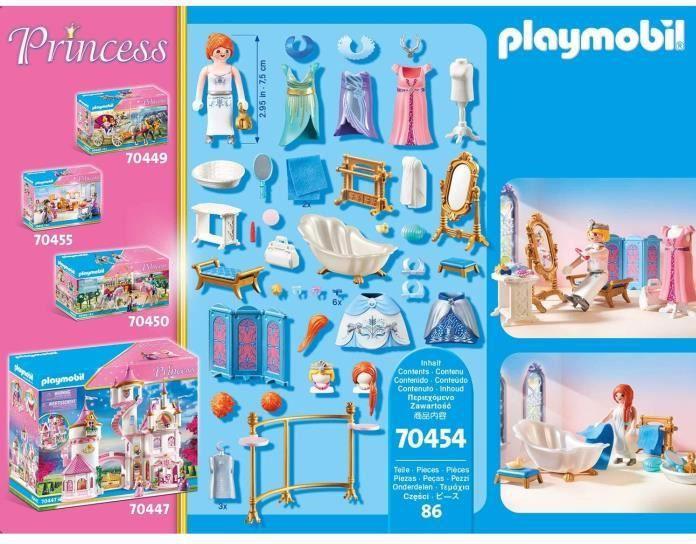 Produktbild Playmobil Ankleidezimmer mit Badewanne (70454, Playmobil Princess)