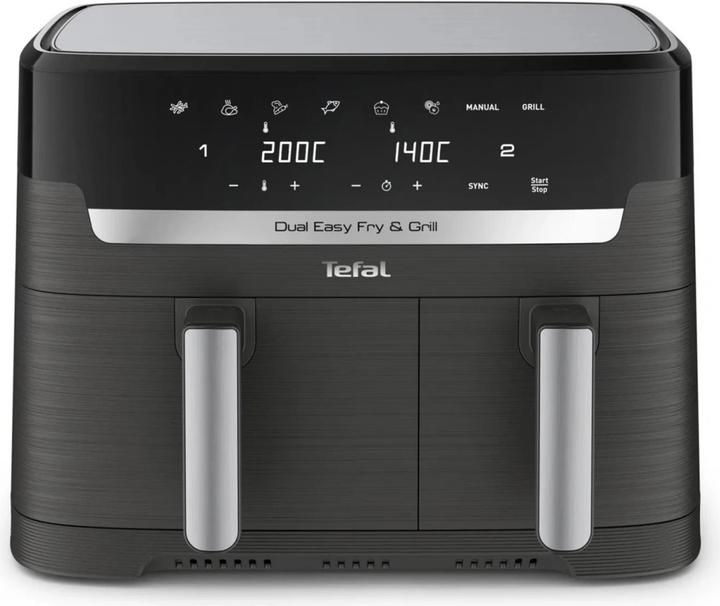 Produktbild Tefal Dual Easy Fry & Grill EY905B - Heteluchtfriteuse - 2700W - 8,3L