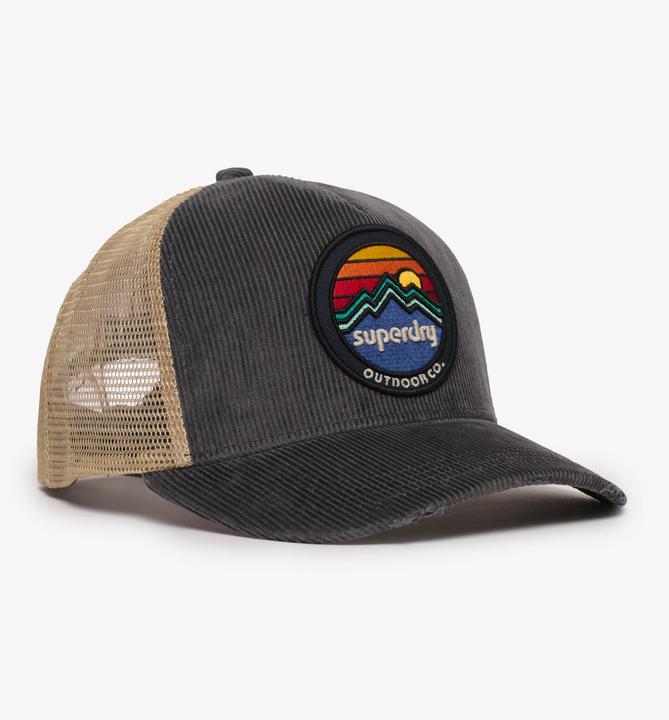 Produktbild Superdry Trucker-Kappe aus Cord und Mesh-Gewebe (One Size)