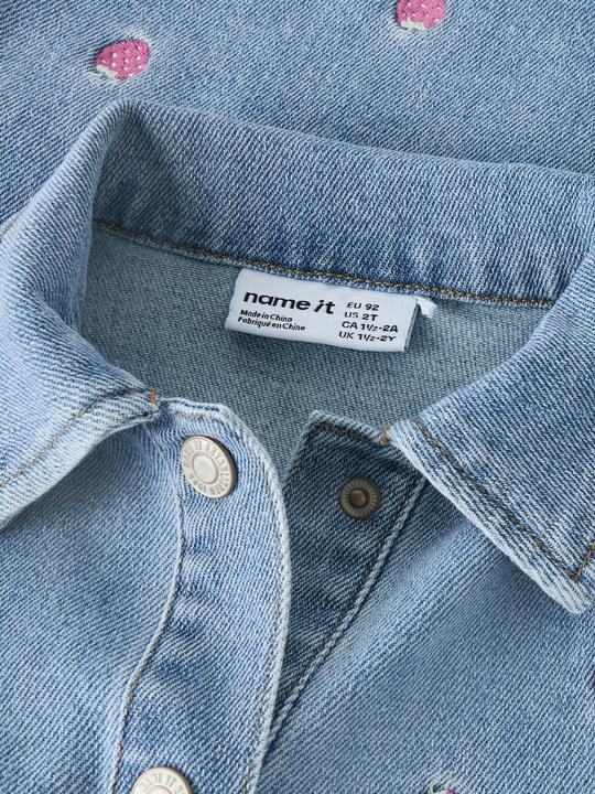 Produktbild Name it Besticktes Denim Kleid (98)