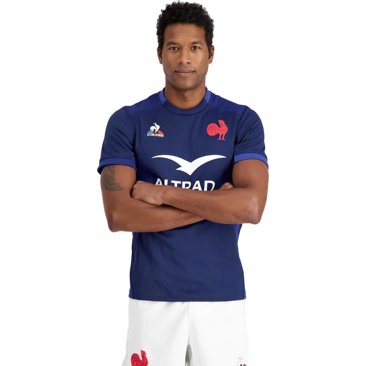 Thumbnail - Le Coq Sportif, Herren, Fussballtrikot, repica heimtrikot xv de frankreich 2023/24 (L), Blau, L