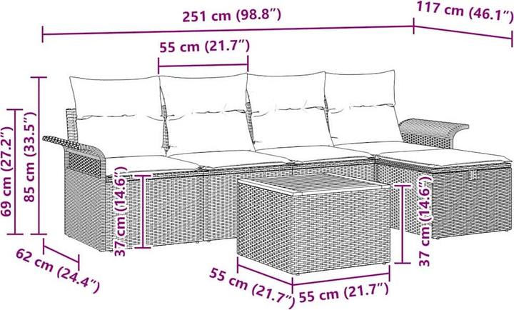 Produktbild vidaXL Mariah
