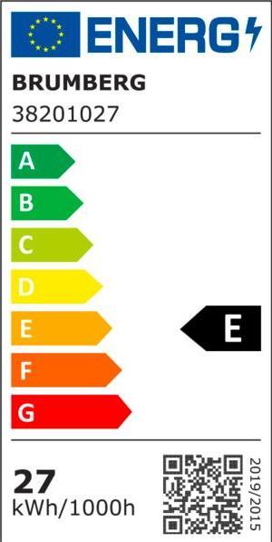 Energie-Label Brumberg LED-Flexband (Weiss, 500 cm, Indoor)