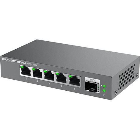 Grandstream Networkswitch GWN7700M (5 Ports), Netzwerk Switch, Schwarz