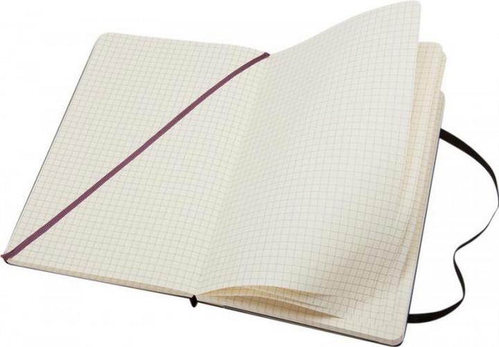 Actual product image Moleskine Notebook Classic L Square (Checked)