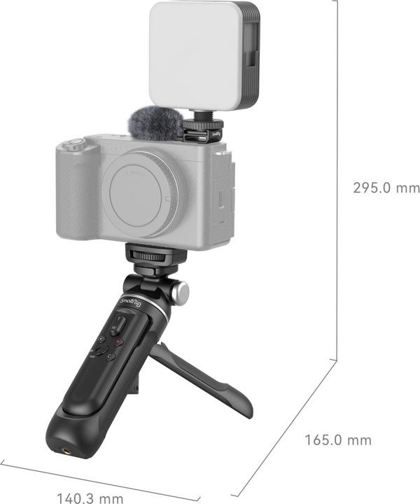 Immagine prodotto SmallRig Videostativ Vlogging Tripod Kit (Metallo, Materiale sintetico)