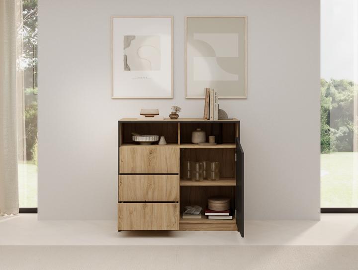 ADRK Furniture Ladekast I Atson (100 x 40 x 91 cm)