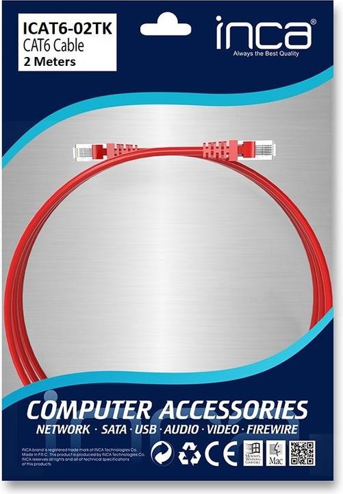 Actual product image Inca Patch cable (CAT6, 2 m)