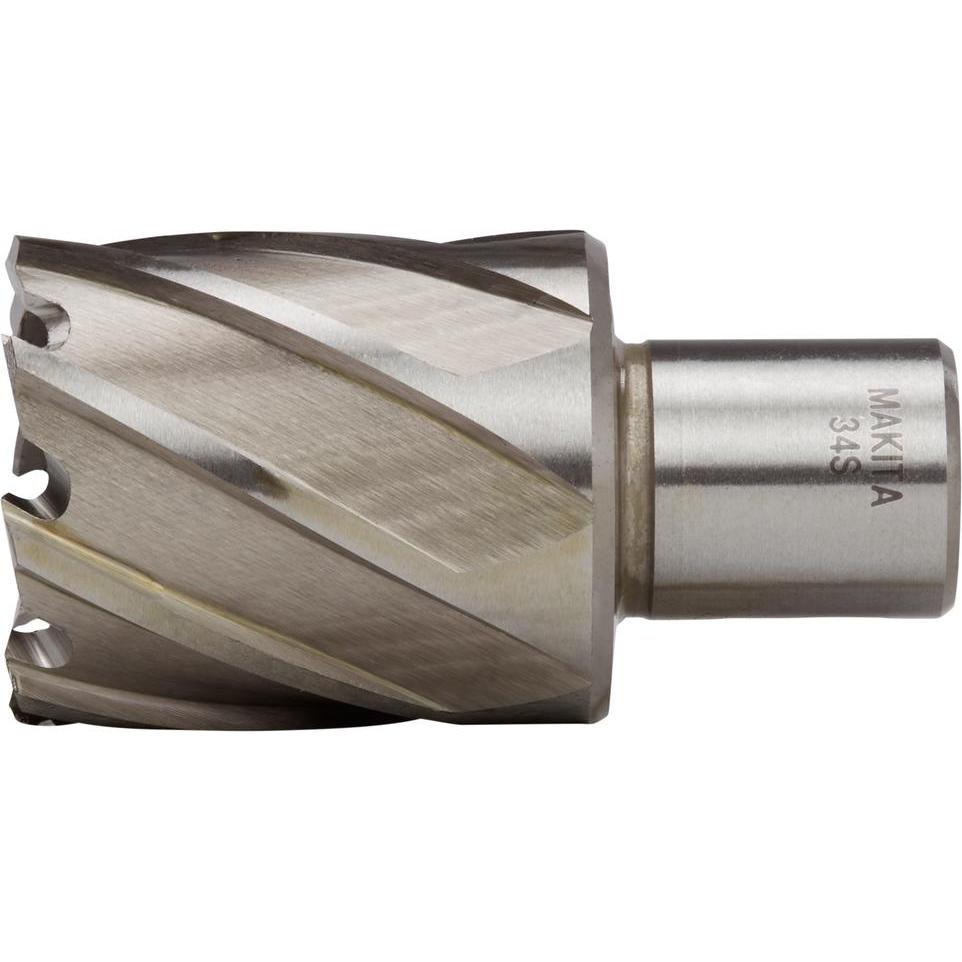 Makita, Sega a tazza, Zubehör HB34S HSS-Kernbohrer 34mm Schnitttiefe 30mm Weldon (34 millimetri)