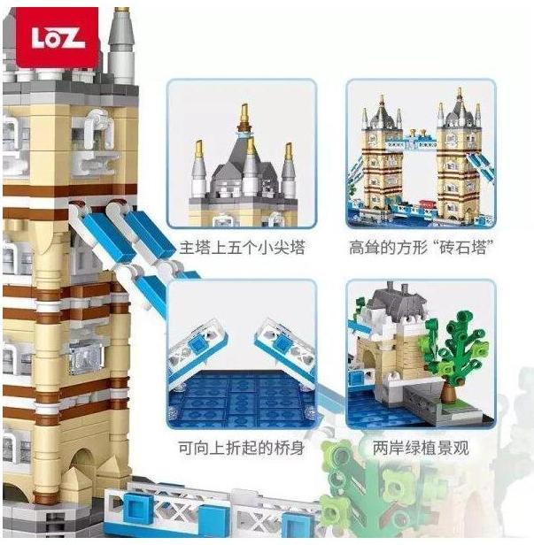 Produktbild LOZ Tower Bridge