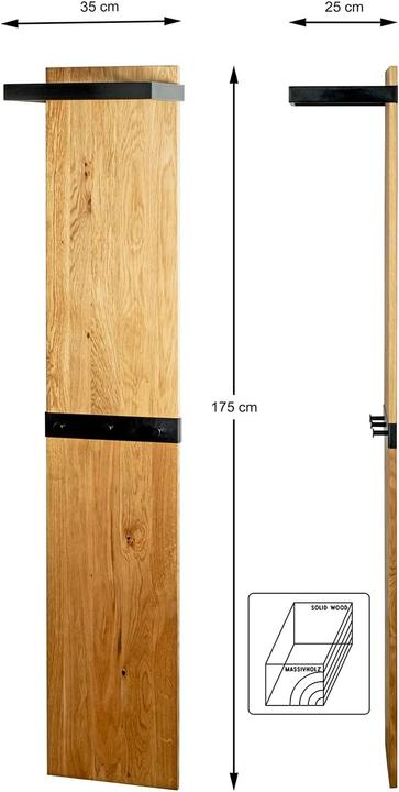 Produktbild HAKU Möbel Wandgarderobe
